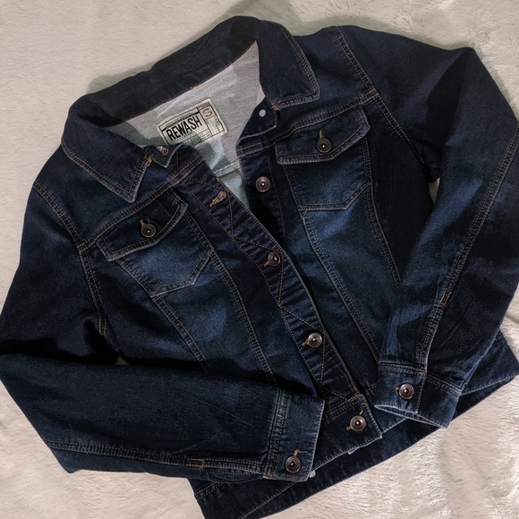 rewash denim jacket